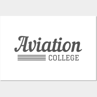 Aviation College Posters and Art